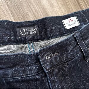 Armani Jeans blue Straight Denim